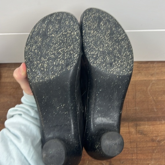 Camper Peu Nara lace up heeled bootie Size 40 black leather women’s 2.5” heel - Picture 6 of 9